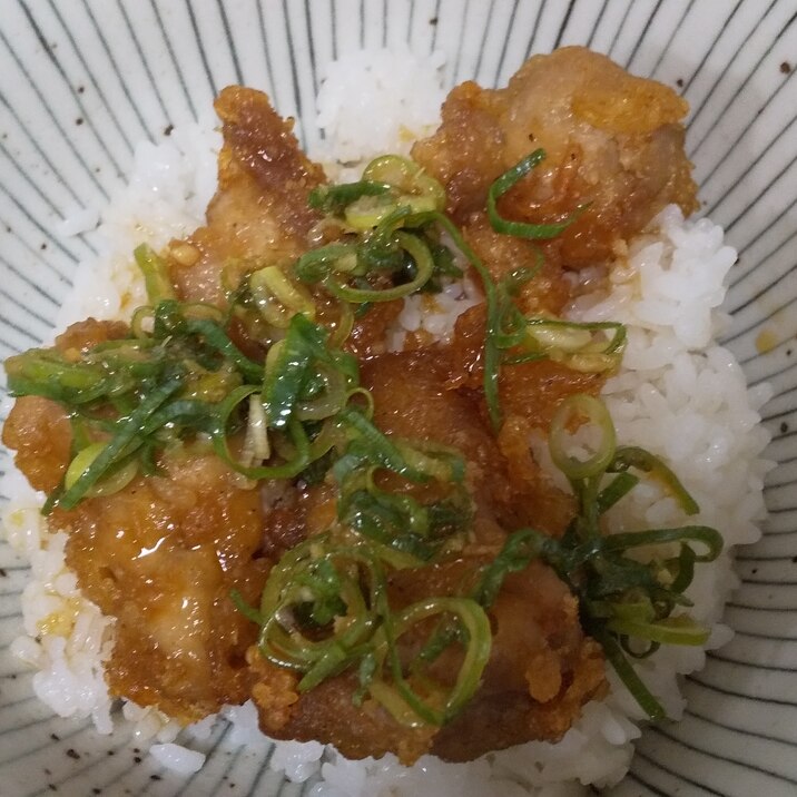 簡単 から揚げ丼